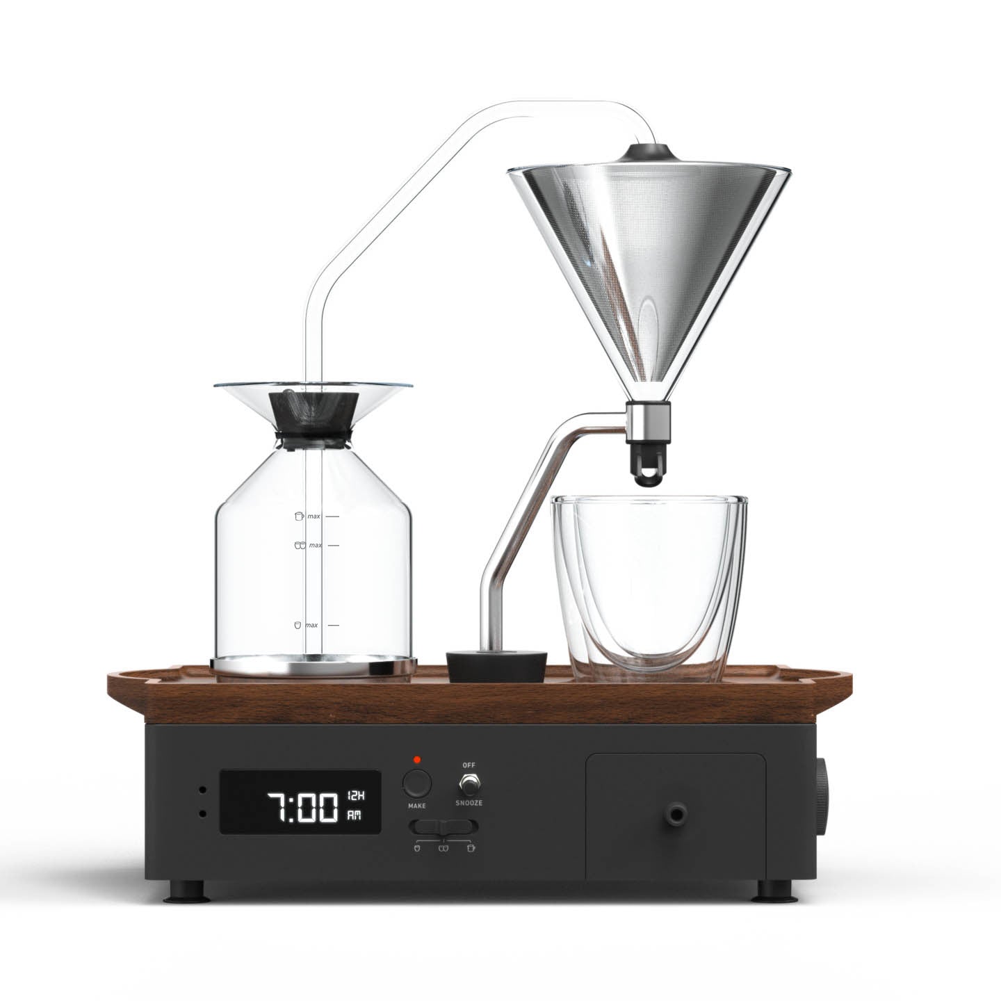 Barisieur™ Grande: Coffee & Tea Alarm Clock